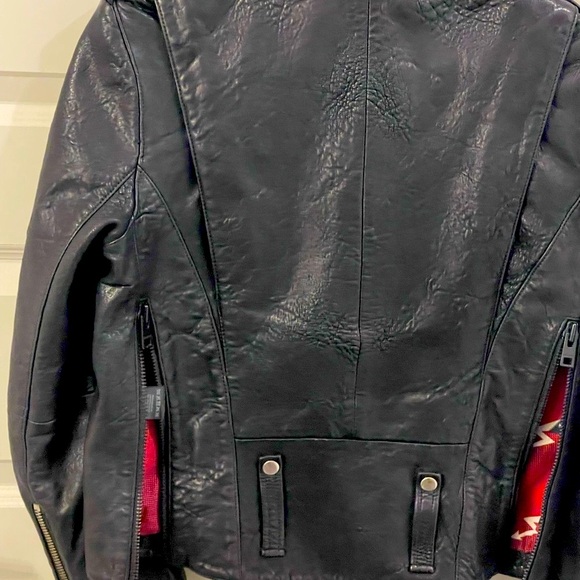 Stunning Zadig & Voltair Black Leather Jacket! Lamb skin - Picture 12 of 15